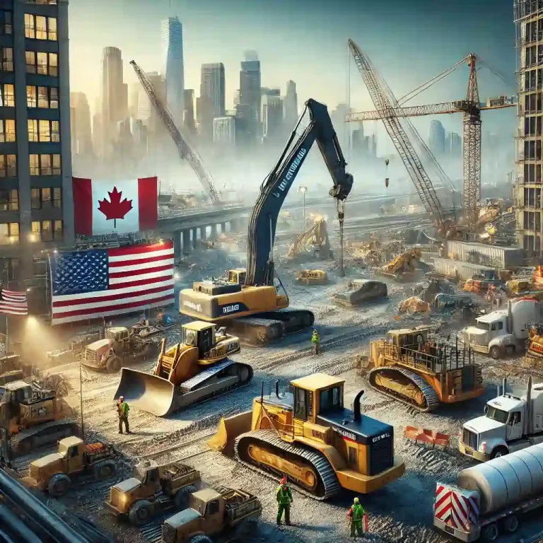 Emissions Delete Benefits for Construction Machinery in the USA & Canada