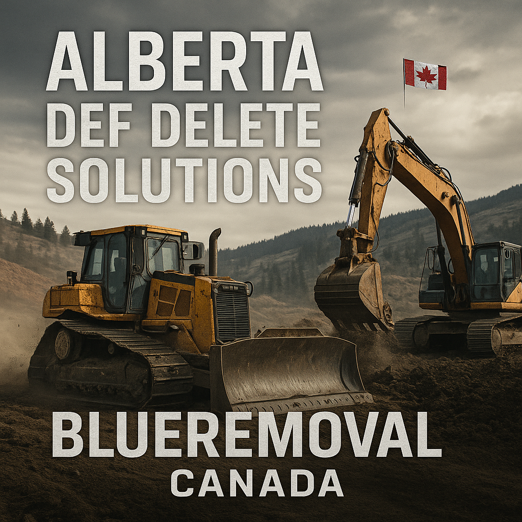 DEF Delete Solutions for Construction Equipment in Alberta – BlueRemoval Canada