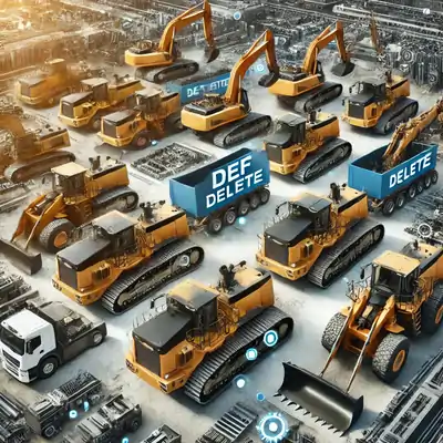 Fleet of Construction Machines Using DEF Delete Solution – Reduce maintenance costs & maximize performance