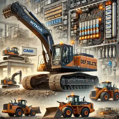 DEF Delete Emulator installed on Hitachi Excavator – Eliminate DEF faults & improve uptime